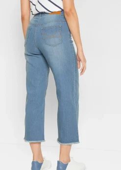 Jean large 7/8 extensible