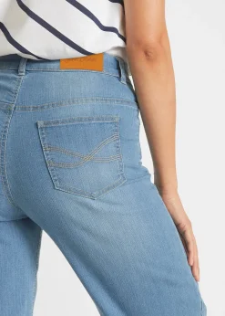 Jean large 7/8 extensible