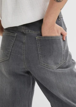 Jean large 7/8 extensible