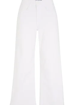 Jean large 7/8 extensible