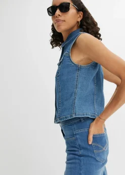 Jean large 7/8 extensible