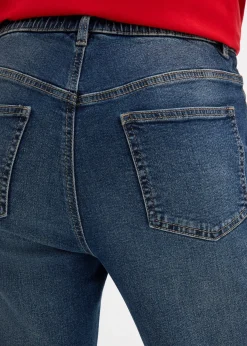 Jean large et droit, taille haute