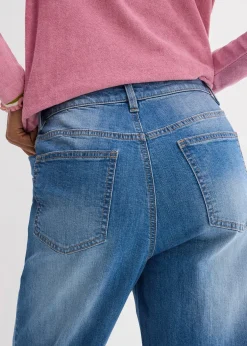 Jean large et droit, taille haute