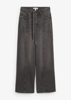 Jean large taille haute