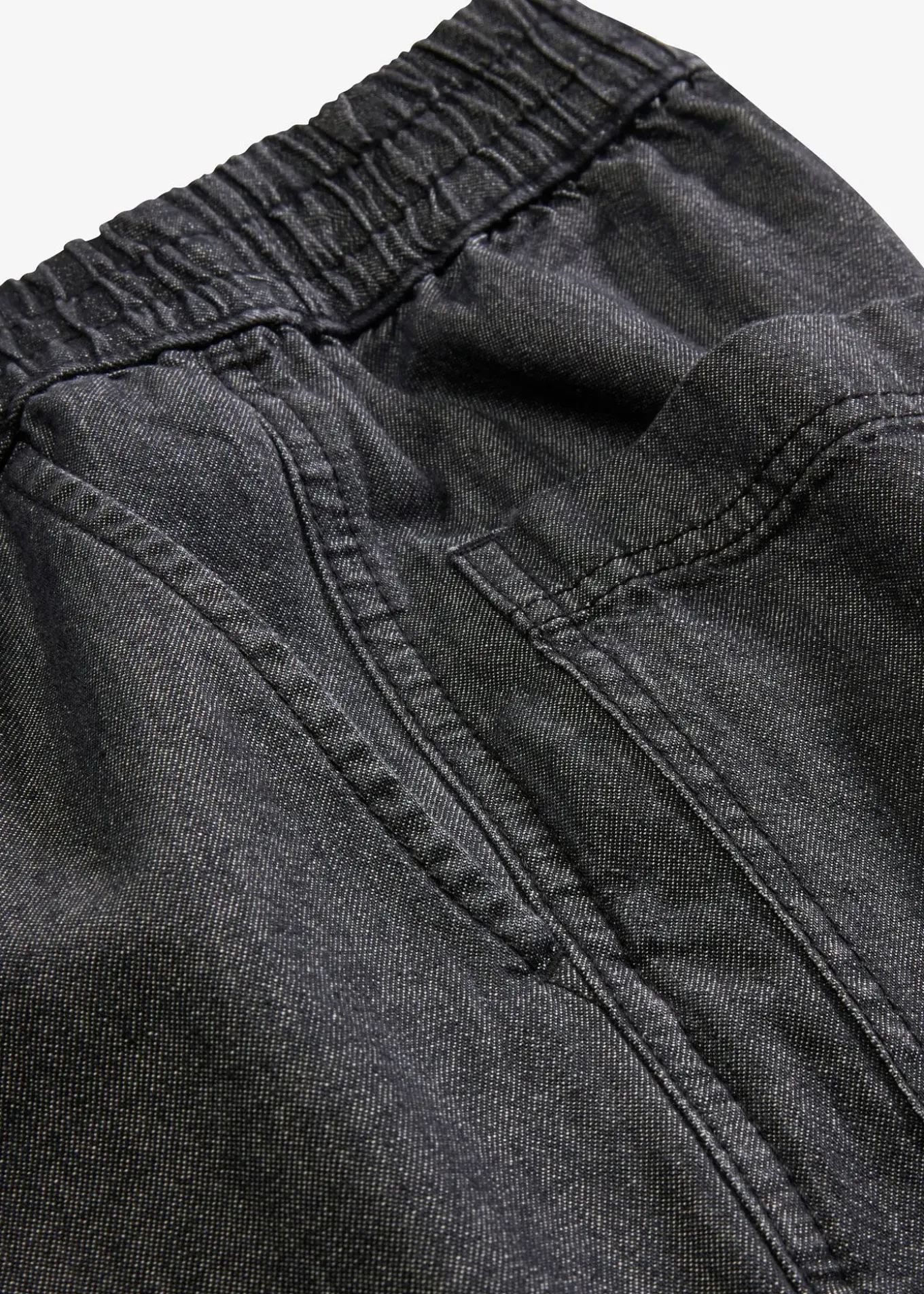 Jean large taille haute