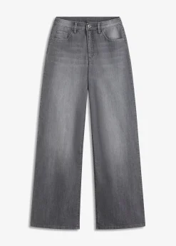 Jean large taille haute