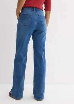 Jean large taille haute