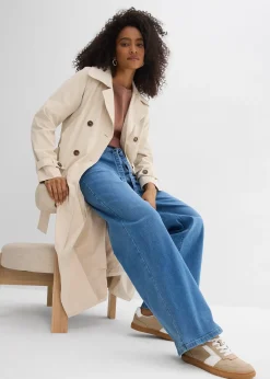 Jean large taille haute