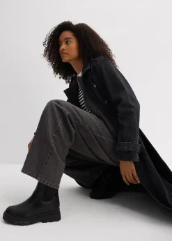 Jean large taille haute