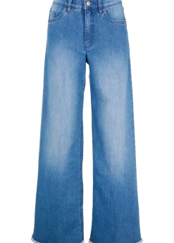 Jean large taille haute