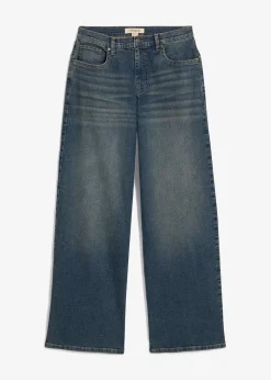 Jean large taille haute