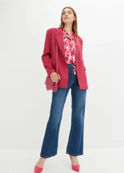 Jean large taille haute