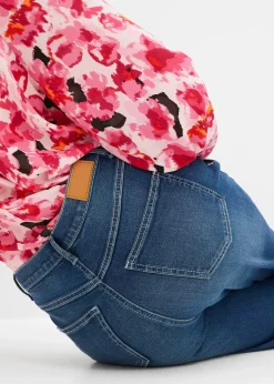 Jean large taille haute