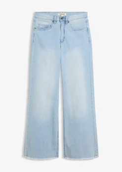 Jean large taille haute