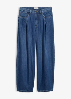 Jean large taille haute