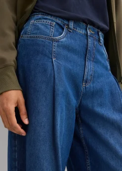 Jean large taille haute