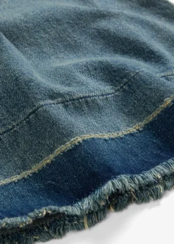 Jean large taille mi-haute