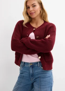 Jean large taille mi-haute, long