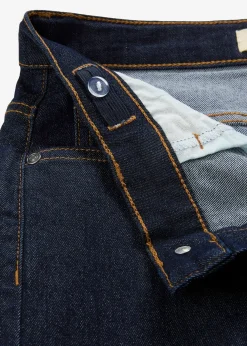 Jean large taille mi-haute