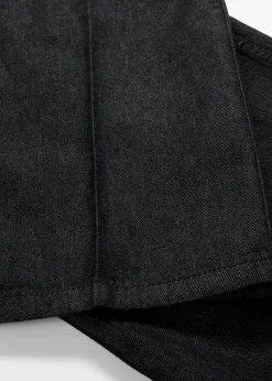 Jean large taille mi-haute