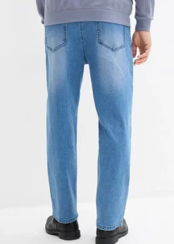 Jean loose, droit et extensible