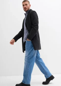 Jean loose, droit et extensible