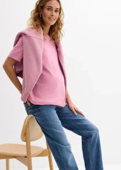 Jean loose pour la grossesse et après