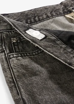 Jean loose, taille réglable, droit