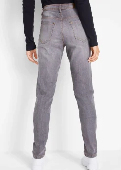 Jean Mom extensible et confortable, taille mi-haute