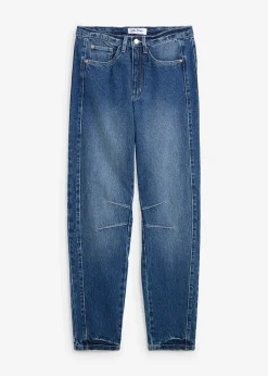 Jean mom, taille haute