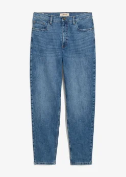 Jean mom taille haute, cropped