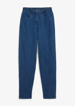 Jean mom taille haute, extensible