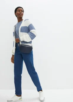 Jean mom taille haute, extensible