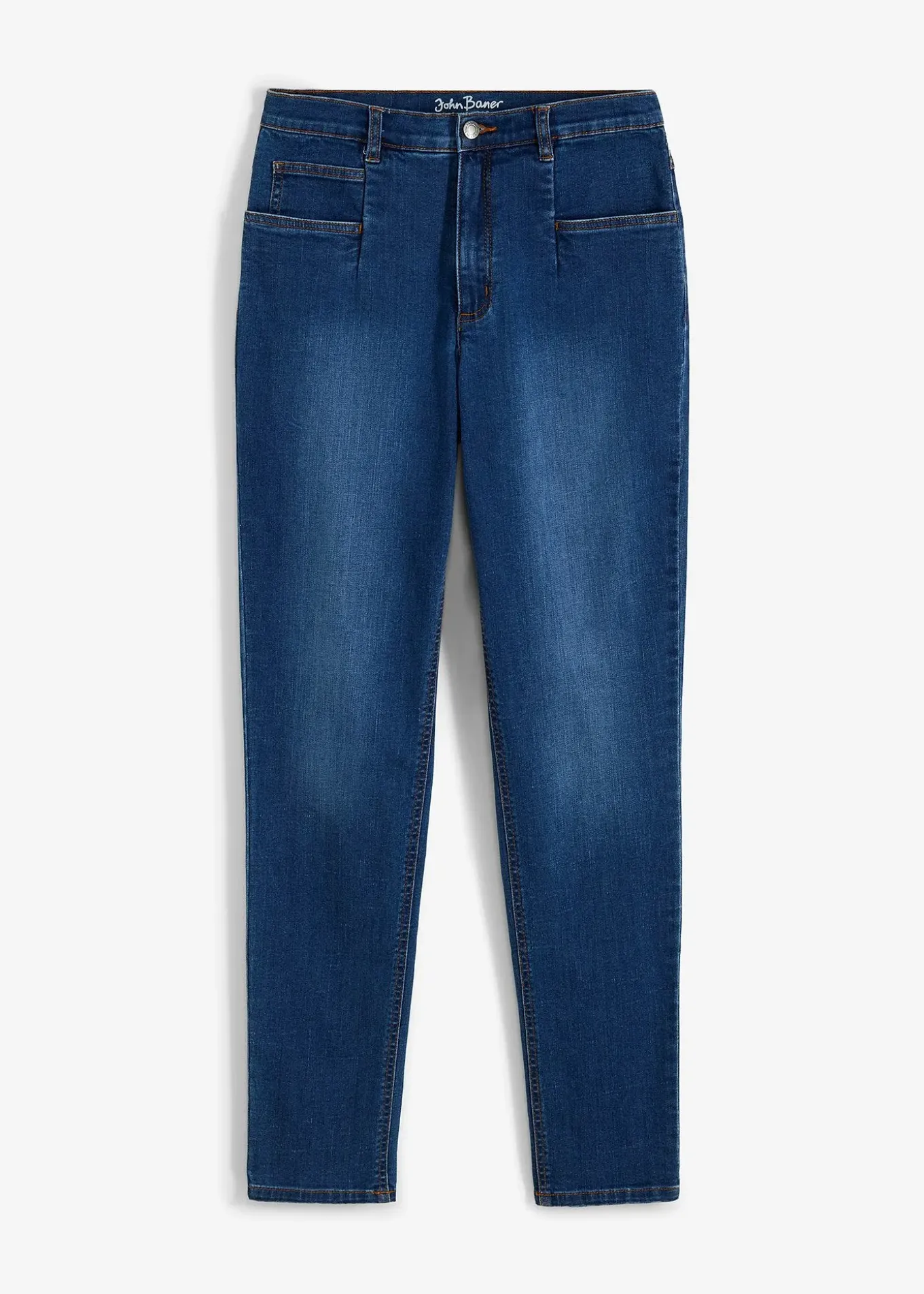 Jean mom taille haute, extensible