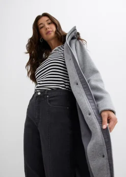 Jean mom taille haute, extensible