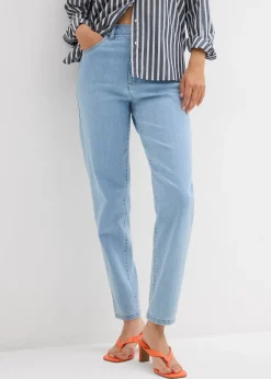 Jean mom taille haute, extensible