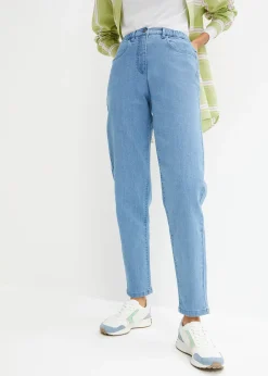 Jean mom taille haute, extensible