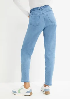 Jean mom taille haute, extensible