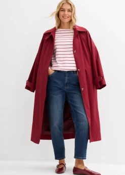 Jean mom taille haute, raccourci