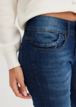 Jean mom taille mi-haute