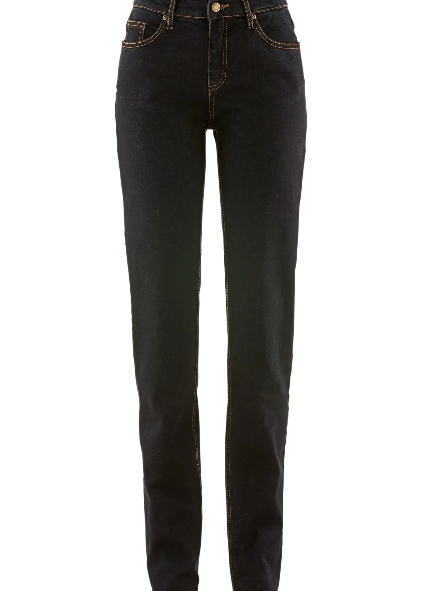 Jean Mom taille mi-haute, long