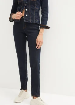 Jean Mom taille mi-haute, long