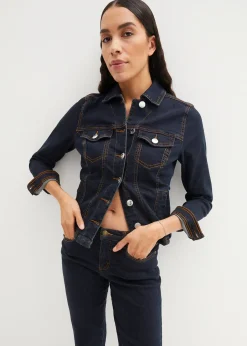 Jean Mom taille mi-haute, long