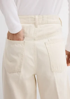 Jean palazzo très large, coton