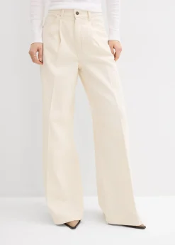 Jean palazzo très large, coton