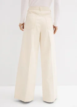 Jean palazzo très large, coton