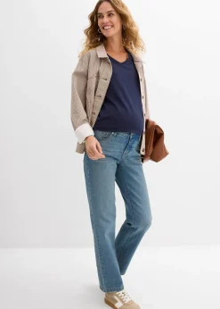 Jean pour la grossesse et après, longueur cheville