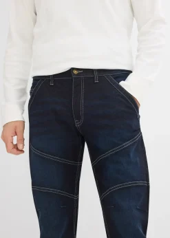 Jean regular et droit à taille extensible