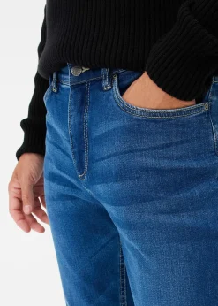 Jean regular, fuselé