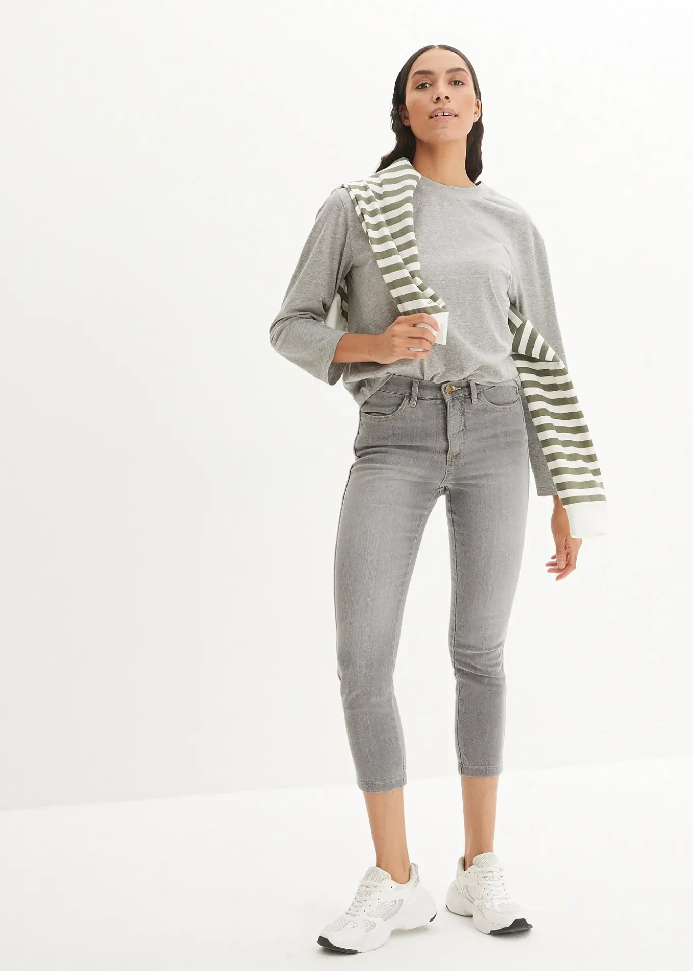 Jean skinny 7/8 extensible et confortable